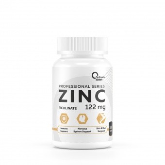 Optimum System Optimum System Zinc Picolinate 122 мг, 100 капс. 